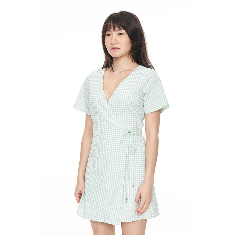 Huffer Catalina Wrap Mini Dress image number 3